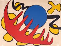Alexander Calder BLUE MOON Lithograph - Sold for $2,304 on 05-16-2026 (Lot 243).jpg